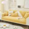Chenille Sofa Cushion Four Seasons Universal Simple Modern Embroidered Patch Sofa Seat Cushion Non-Slip Cushion Cover Backrest Towel