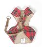 Ferryk Tartan Check Vest Harness Red Size 5