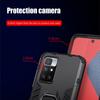 KEYSION Odporna na wstrząsy obudowa do Redmi 10 10 Prime Note 10 Pro 10T 5G stojak pierścieniowy tylna obudowa telefonu do Xiaomi POCO X3 GT M3 Pro F3 GT