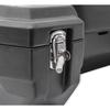 Top case 82 L Bagtecs QT3 pour Quad/ATV - Coffre arrière étanche noir avec dossier