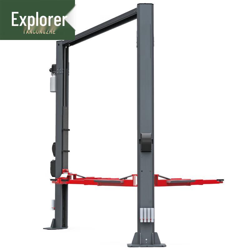 Двухстоечный электрогидравлический подъемник для автомобилей Explorer 5,5 тонн с электрической разблокировкой