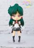 TAMASHII NATIONS Figuarts Mini Pretty Guardian Sailor Moon Super Sailor Pluto Approximately 90mm Painted Movable Figure -Eternal Edition- PVC&ABS