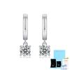 S925 Silver Earrings Moissanite Rain Stud Earrings New Long Ear Jewelry