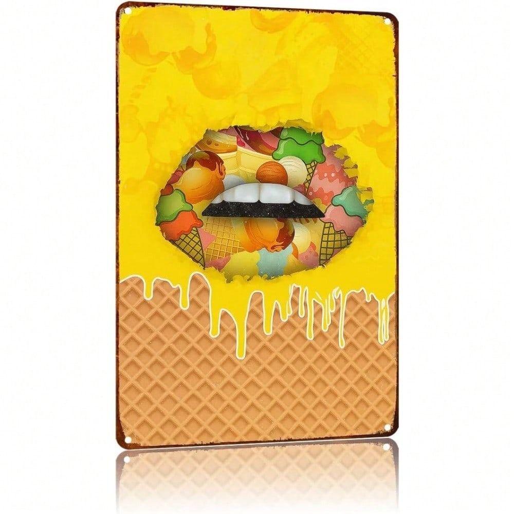 Tin Sign Art Metal Wall Decor 20x30cm Retro Vintage Painting