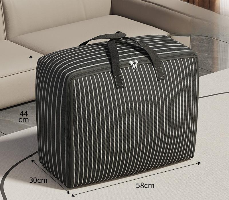 Ulfen Large Capacity Moving Packing Bag Special Quilt Storage Bag Clothes Cotton Quilt Home Moisture Proof Bag Oxford Cloth