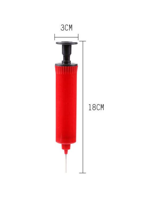 Inflator Hand Air Pump Needle Ball Adapter Football Basketball Random Color