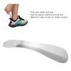 Men Women Stainless Steel Shoe Horn Daily Travel Portable Seniors Metal Shoehorn 17.5cm
