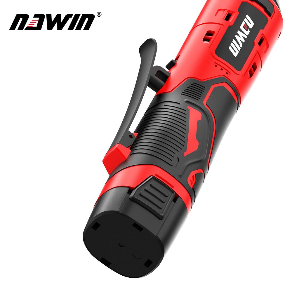 NAWIN 50Nm ráčnový klíč 16,8V elektrický klíč Dobíjecí akumulátorový 3/8palcový nástroj na opravu čtvercové hlavy