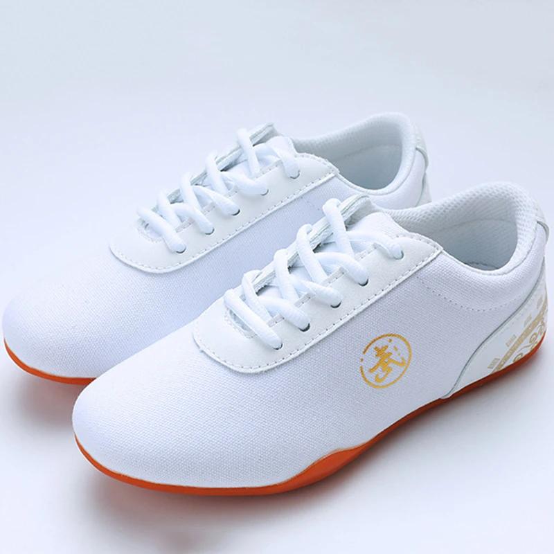 Sell Well Unisex Kids and Adult Martial Arts Performance Shoes Wushu Kung Fu Taiji Tai Chi Sneakers