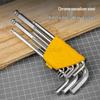 Deli Tools Extended Ball End Hex Key Set