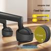 No-Install Chair Leg Covers: Anti-Slip Wheel Protectors & Foot Pads for Office and Gaming Chairs