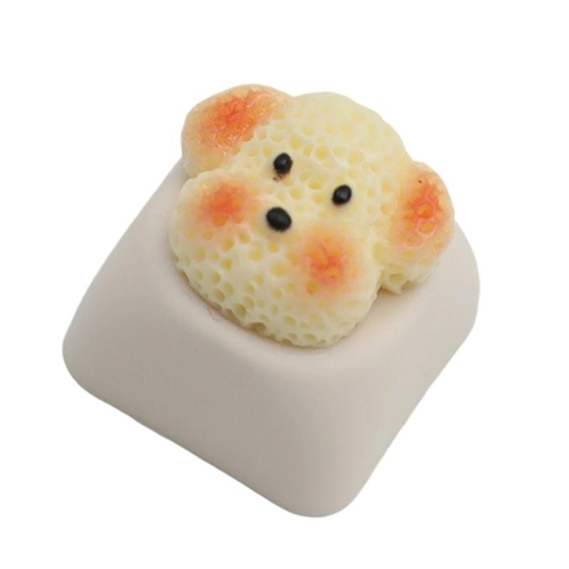Unique Dog Pattern Keycaps For Mechanical Keyboard Switches Resin Keycap Enhances Aesthetics And Durability