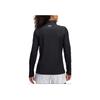 Under Armour Tech Track Series Comfortable Slim Fit Long Sleeve T-Shirt Women Tops Black 1389857-001