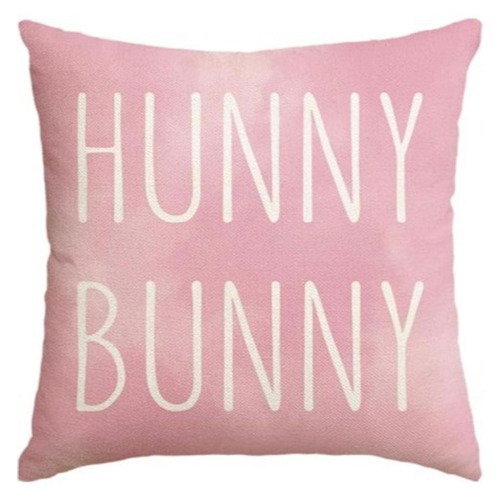 Nordic Easter Pattern Home Decor Pillowcase Bedroom Living Room Sofa Decoration Polyester Cushion Cover with Zipper