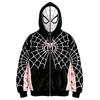 Funny Face Print Long Sleeve Hoodie for Adults and Kids