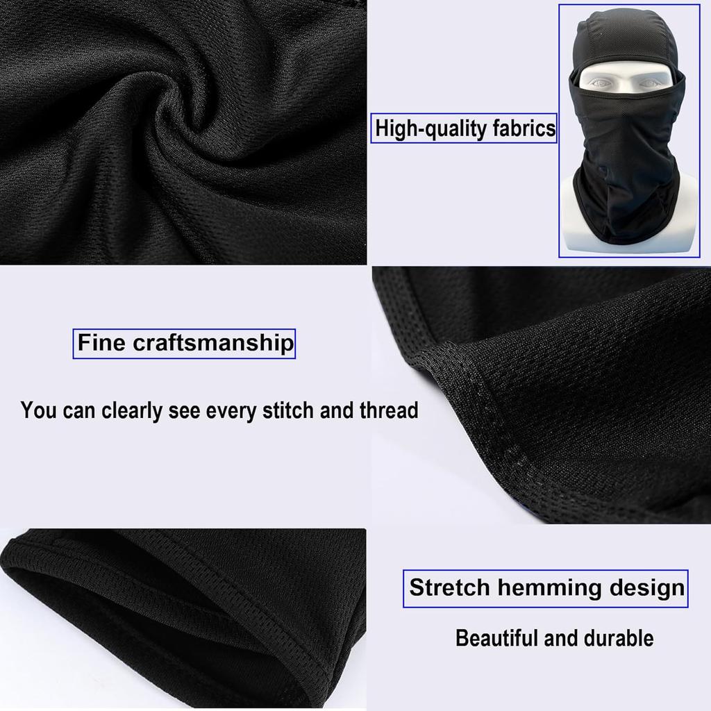 Dirt Bike Goggles ATV Off-Road Riding Motorcycle Motocross Glasses With Sun UV Protection Balaclava Full Face Cover