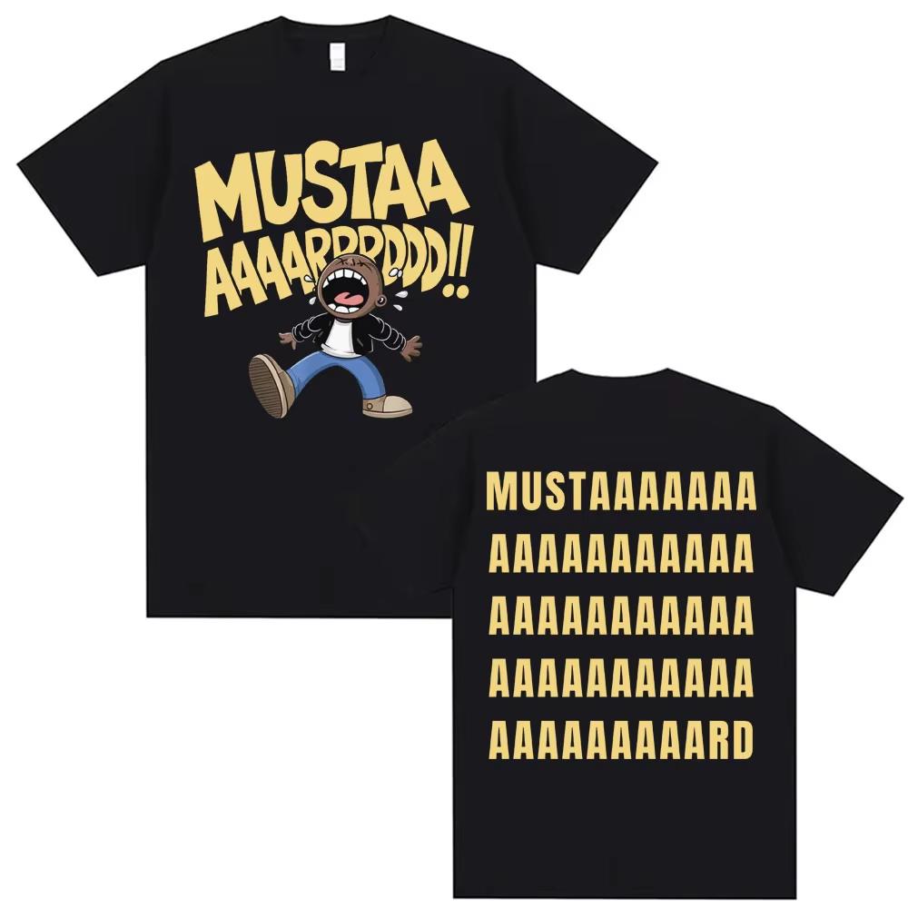 2026 Kendrick Lamar Mustard T Shirts Unisex Harajuku Hip Hop Short Sleeve Popular Music T Shirt Mens Casual Cotton Tshirt