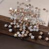 50PCS 3D Nail Art Rhinestones 3mm Mini Star Sparkle Colorful Nail Charms Gems Pointed Bottom Faceted Shiny Zircon Rhinestones