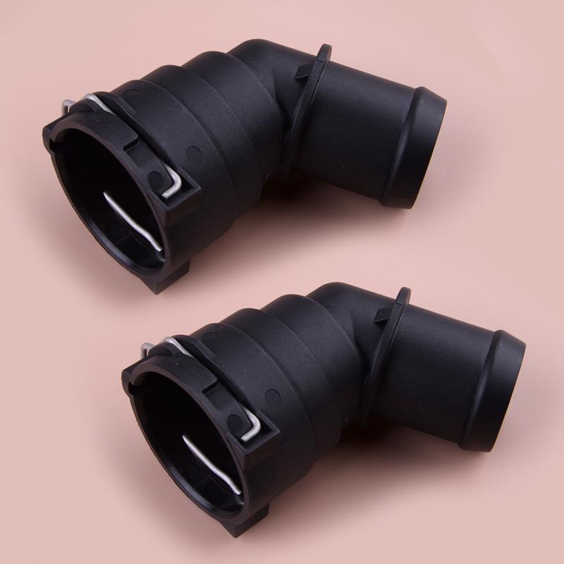 2pcs Engine Radiator Coolant Hose Connector 19503RAAA01 19503RAAA02 Fit for Honda Accord Odyssey 2005-2012
