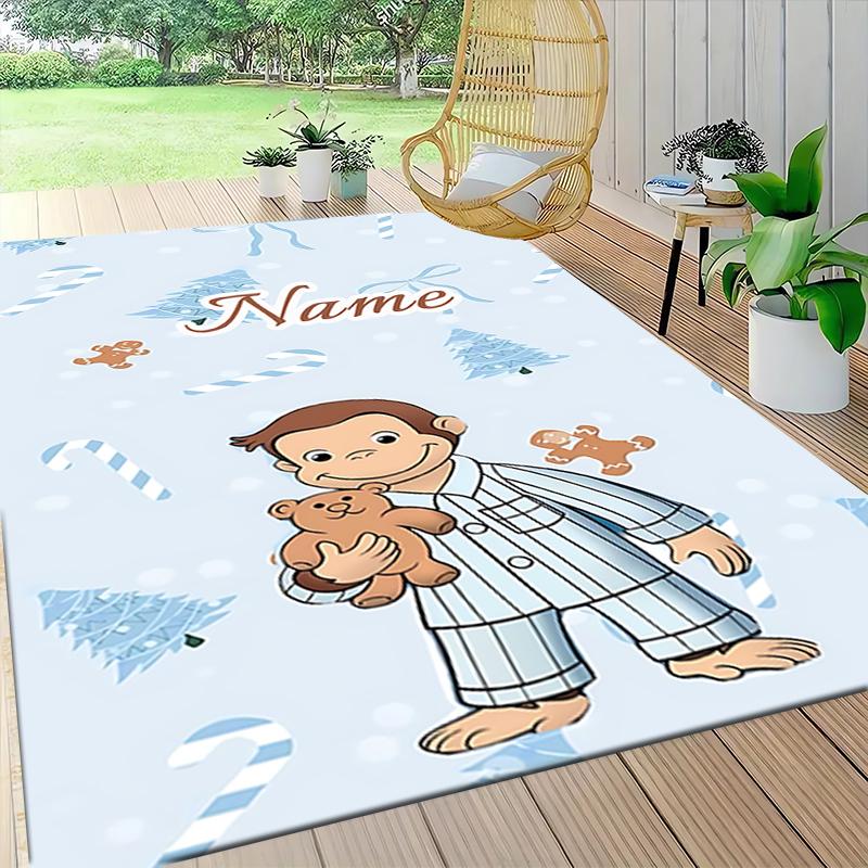 Custom Name "Power Elements" Carpet Rug Customizable Soft Washable Anti-Slip Home Living Room Sofa Mats Personalized Rug. 0909418