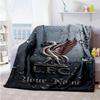 Liverpool Fc Personalized Name Blanket Cozy Customizable Blanket Warmthful Decor Perfect For Livingroom Couch Living Room Chair Four Seasons Universal