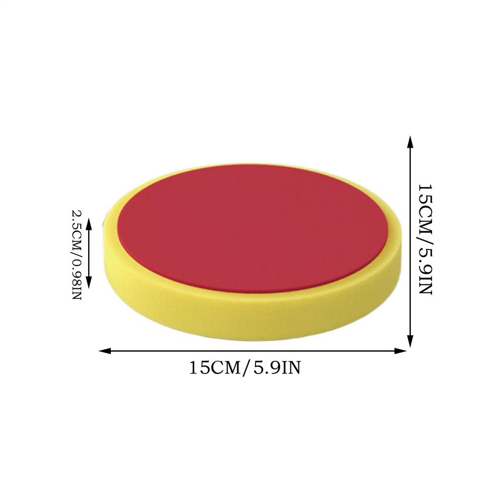 Tire Shine Applicator Pad Professional Foam Pad Automotive Tools Equipment For Interior Exterior Tire Dressing Dashboard