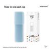 3-in-1 Portable Travel Mouthwash & Toothbrush Holder Set for Kids