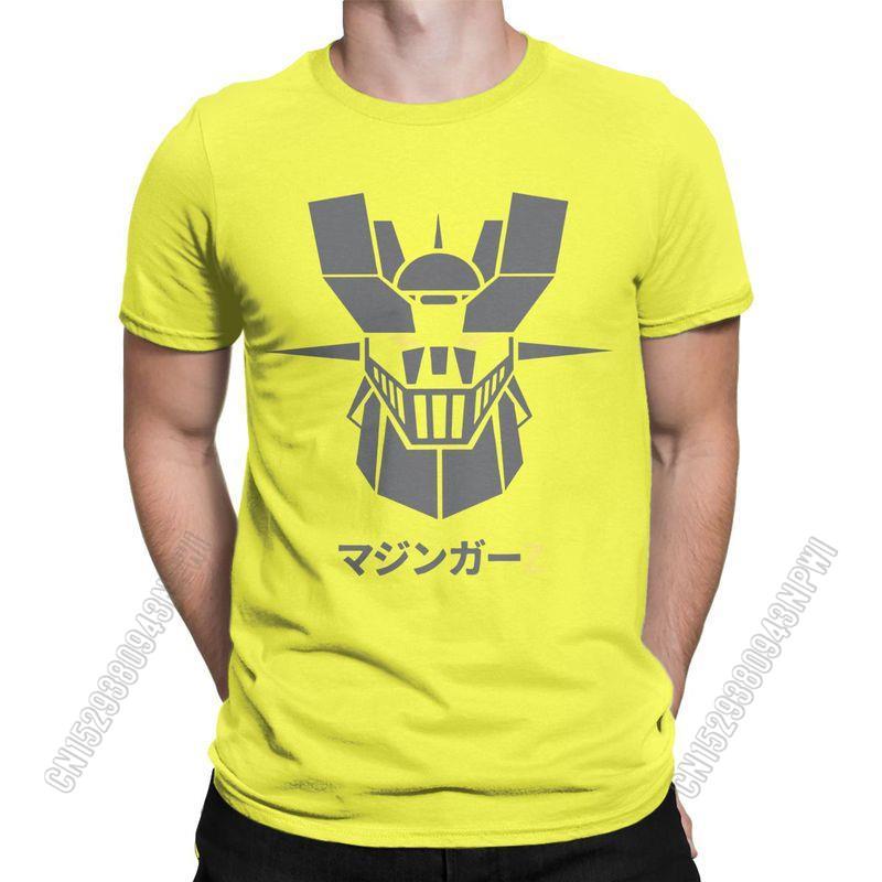 Camiseta Unisex Mazinger Z Robot Oscuro Vintage Algodón Puro Camisetas Elegantes Chic Camisetas Cuello Redondo Ropa