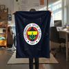 Fenerbahce2 Flannel Blanket, High quality Comfortable for All Seasons, Home Decor, Warmth and Comfort