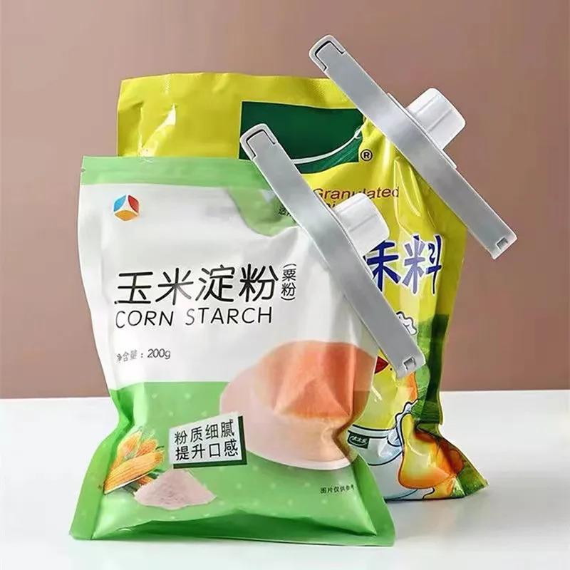 Šroubovací uzávěr Těsnící spona Sáček na koření Prášek na mléko Sáček se solí Těsnící spona Snack Spona na konzervaci potravin Gadget Kuchyňské doplňky
