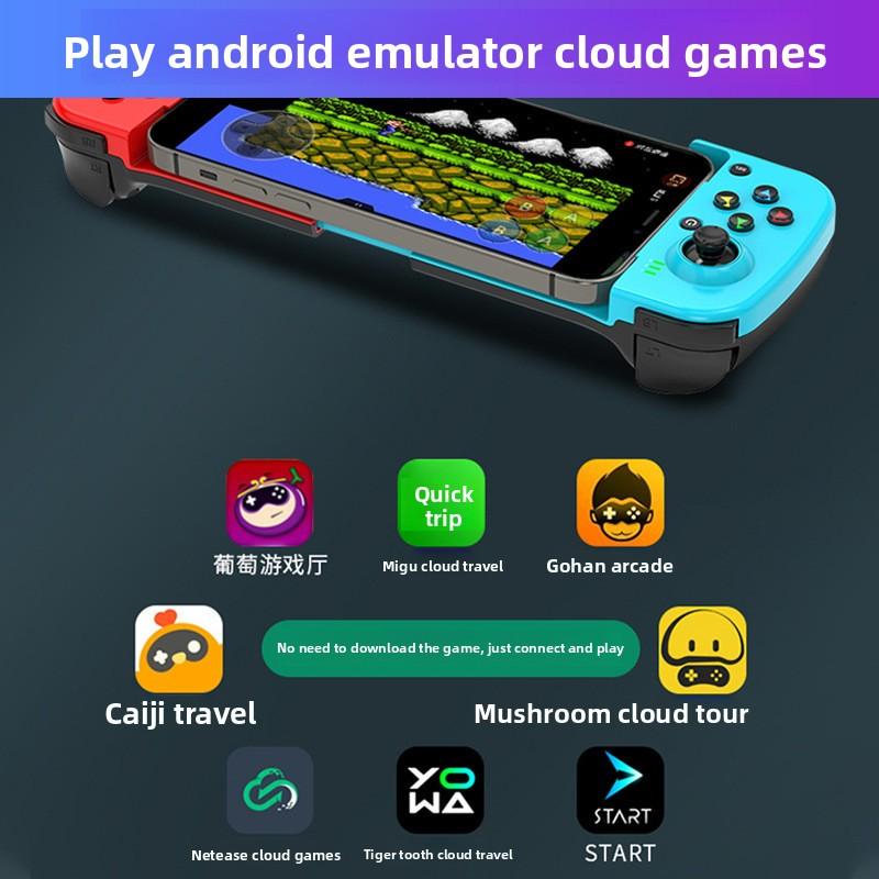 Mobile Gamepad D3 Android Ios Original Gott Stretch Bluetooth Essen Huhn Artefakt Presse Gun König Dress Up