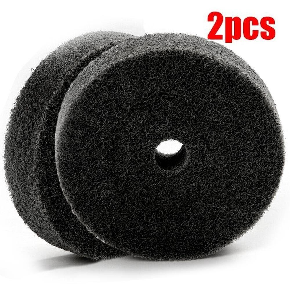 

Не засоряющийся 3-дюймовый шлифовальный станок, нейлоновый полировальный круг, фибровый полировальный круг, полировальный круг 2PCS