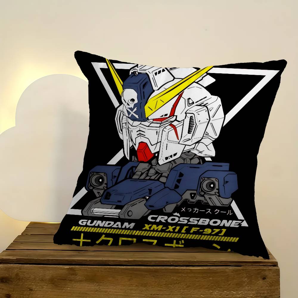 Pillow Cushion Cover Pillowcase Living Room Sofa Home Decor Anime Cool G-G-Gundam Classic