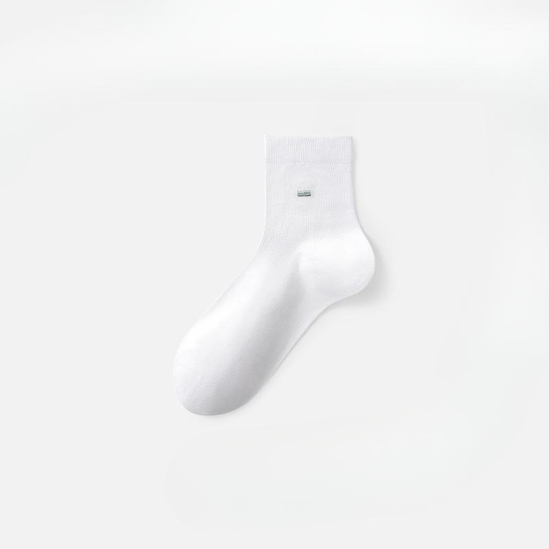 Male Spring and Summer Thin Anti Bacterial Anti Odor Breathable Business Leisure Tube Socks
