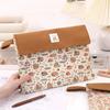 Multifunction Capybara File Bag Washable Fabric Cartoon Paper Storage Bag  Makeup Bags