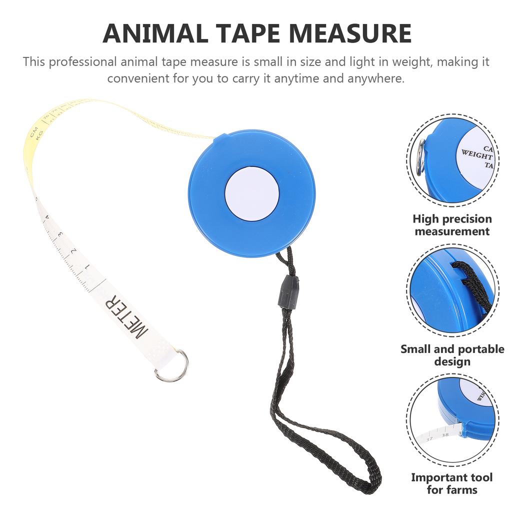 Animal Weight Scale Horse Tape Measure Height and Measuring Goat Duct Pig Glass Fiber Cattle