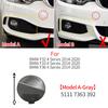 Für BMW F32 F33 F36 M Sport 2014- Auto Frontstoßstange Anhängerkupplung Abschlepphaken Abdeckkappe Zubehör für BMW 4er Serie 420 425 430 440