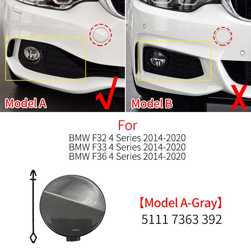 Für BMW F32 F33 F36 M Sport 2014- Auto Frontstoßstange Anhängerkupplung Abschlepphaken Abdeckkappe Zubehör für BMW 4er Serie 420 425 430 440