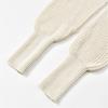 Womens Crossed Back Knitted Cover Up Scarf with Sleeves Sweater Shawl Wrap Shrug Layering Solution For Chilly Environment