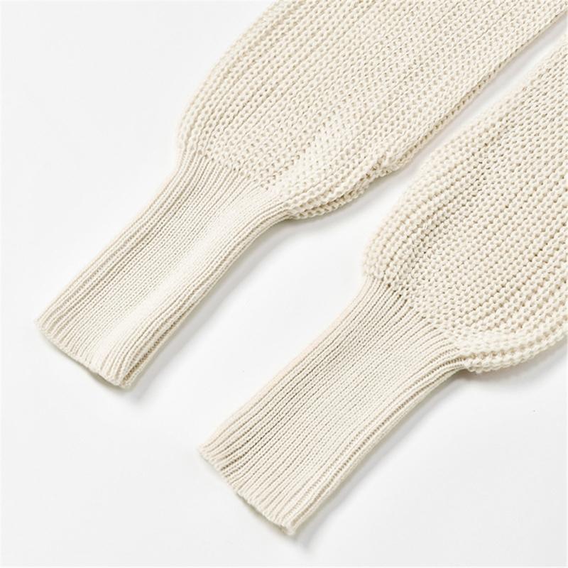 Womens Crossed Back Knitted Cover Up Scarf with Sleeves Sweater Shawl Wrap Shrug Layering Solution For Chilly Environment