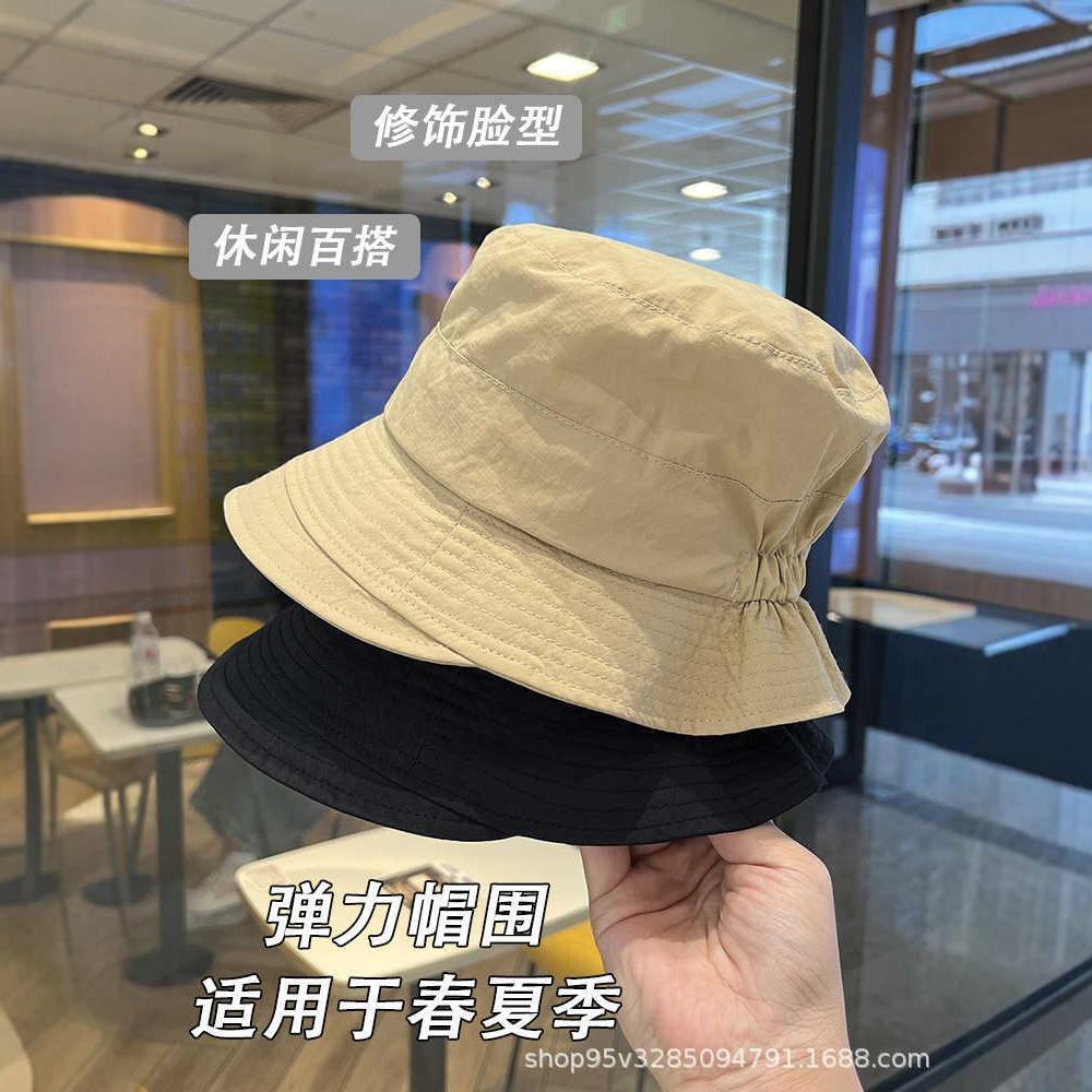 Sunshade and sunscreen fisherman's hat women's new wide-brimmed flat-top fashion trend casual versatile sun hat