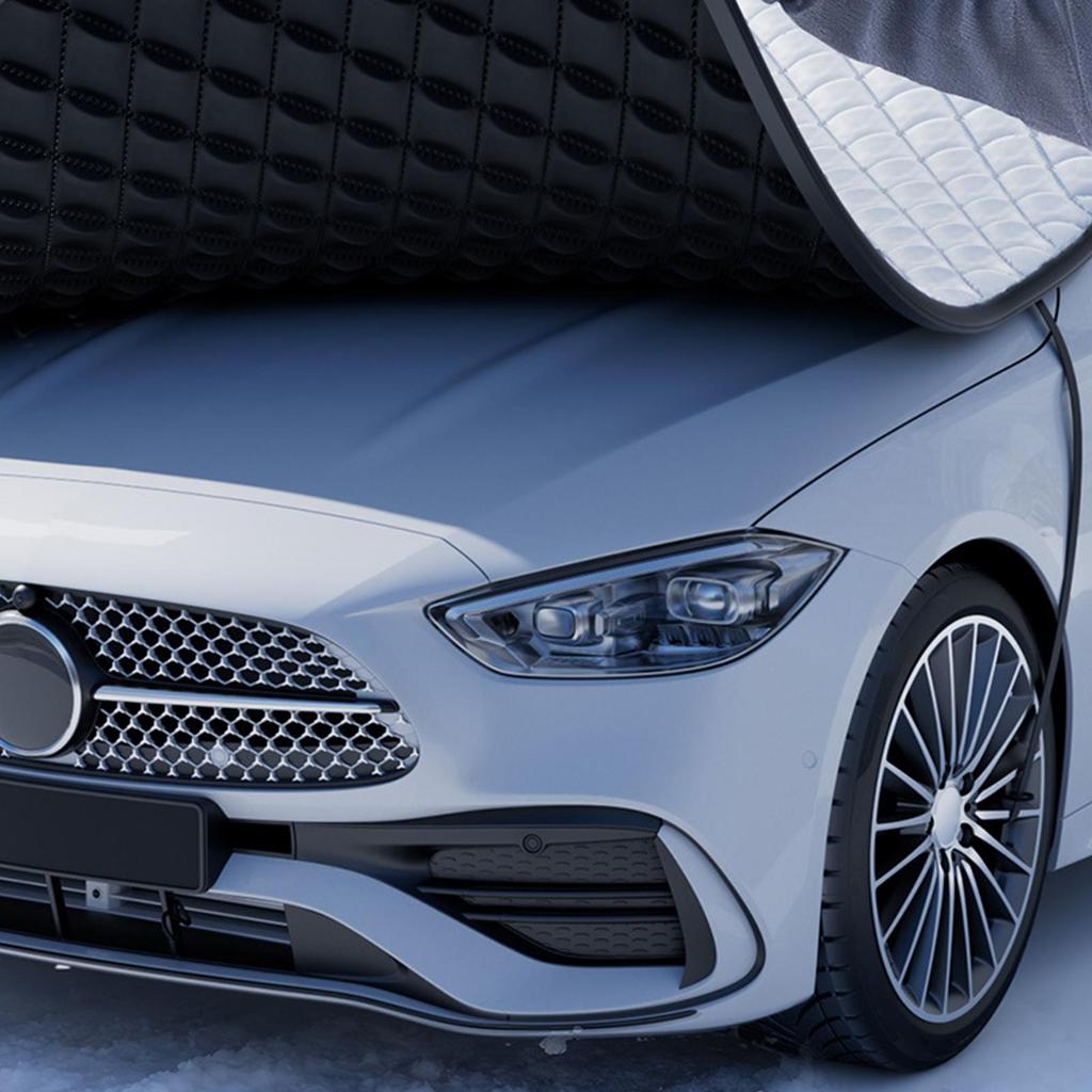 Car Snow Cover Windshield Side Window Protector Covers UV Protection Waterproof Shield Antifrost Winter Car Cover Full Coverage