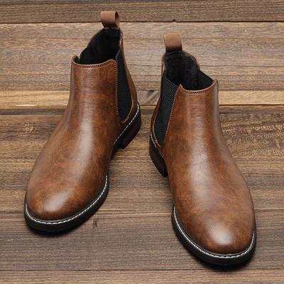 Men Chelsea Boots Brand Retro Comfortable  Fashion Men Boots