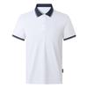 Light Blue Short-Sleeve Polo School Uniform Set for Middle and High School Students