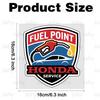 pgnkd1 FOR HONDA Car Fuel Tank Cap Warning Sticker Waterproof Vinyl Fuel Cap Decal