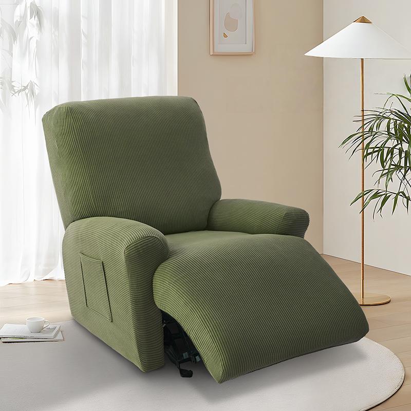 Stretch Recliner Chair Cover Soft Elastic Single Sofa Cover Chaise Longue Cover Home Office Decor Armchair Slipcovers
