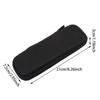1pc Black Cosmetic Double Zipper Makeup Bag Waterproof Brushes Case Women Storage Bags Portable Travel Brush Holder