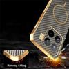For Xiaomi 15 Pro Phone Case Carbon Fiber Textured Electroplated TPU Back Cover