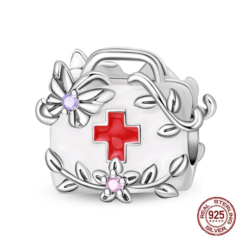 New In Charms Copper Pumpkin Flower Basket Pendant Charm Bead Fit Women 3Mm Original Bracelet Diy Fine Jewelry Gift