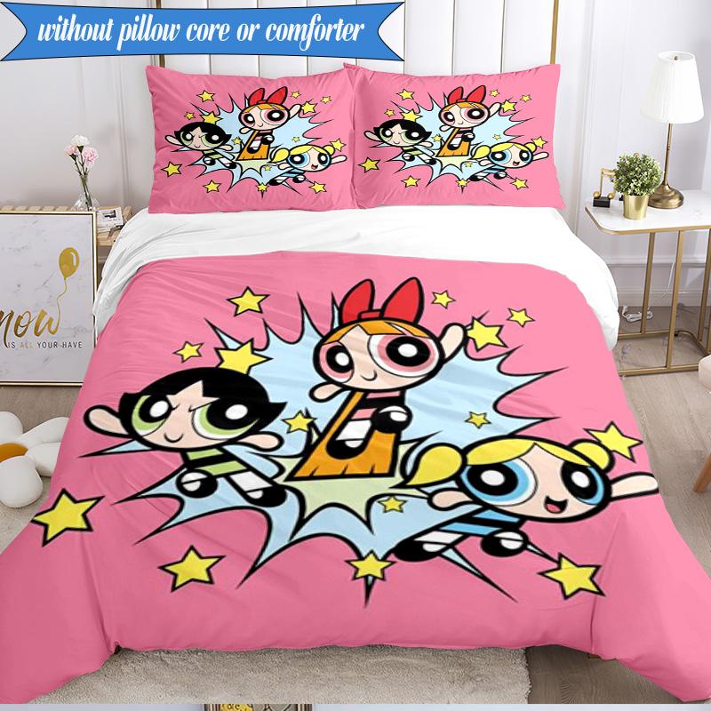Power police  Adventure 3pcs K-pop music group Bedding set,Ideal for Bedroom, Dormitory,Including Duvet Cover And 2pcs Pillowcases,Fan gifts